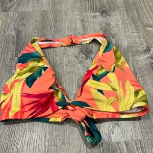 Kona Sol Medium Bikini Top Tropical Swim OC26